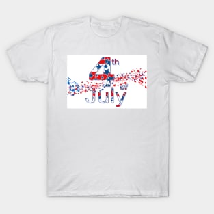 4th July card T-Shirt